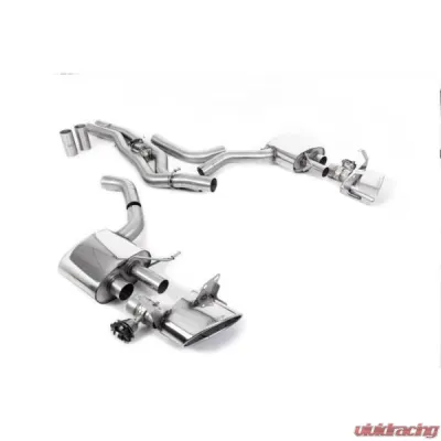 Milltek Front Pipe-Back EC Approval Audi RS6 C8 4.0 V8 bi-turbo (OPF/GPF Models) 2019-2025 - SSXAU862