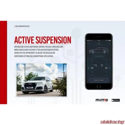 Milltek Active Suspension Control Audi Q8 55 TDI Quattro 2019-2023 - SSXAU877