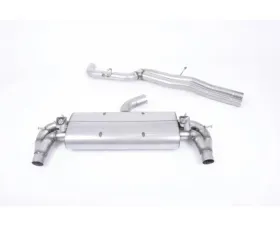 Milltek Cat-Back 80mm Non-Resonated (Loudest) Polished Trims Audi RS3 Sportback 2015-2017