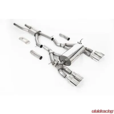 Milltek PArcticulate Filter-Back Exhaust System BMW 3 Series F80 M3 & M3 Competition Saloon (OPF/GPF Models Only) 2019-2021 - SSXBM1126