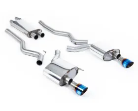 Milltek Resonated Catback Exhaust System Ford Mustang 2.3 EcoBoost Fastback 2015-2022