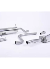 Milltek Catback Ford Fiesta Mk8 1.0T EcoBoost ST-Line 3 & 5 Door 2017-2019                                     - SSXFD242 - Image 2