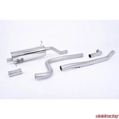 Milltek Catback Ford Fiesta Mk8 1.0T EcoBoost ST-Line 3 & 5 Door 2017-2019 - SSXFD245