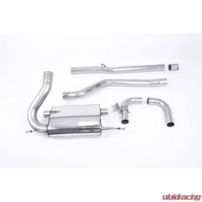 Milltek Catback Ford Focus Mk3 RS 2.3-litre EcoBoost 4wd 5-Door Hatchback 2016-2019 - SSXFD254