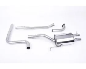 Milltek Catback Ford Fiesta Mk7/Mk7.5 1.0T EcoBoost (100/125/140PS) 2013-2019