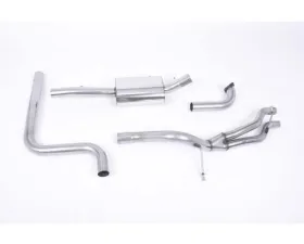 Milltek Catback Ford Fiesta Mk7/Mk7.5 1.0T EcoBoost (100/125/140PS) 2013-2019