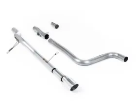 Milltek Particulate Filter-back GPF/OPF Non-Resonated Polished GT-90 Trim Ford Fiesta 2020-2023