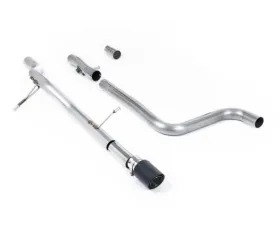 Milltek Particulate Filter-back GPF/OPF Non-Resonated Carbon JET-90 Trim Ford Fiesta 2020-2023