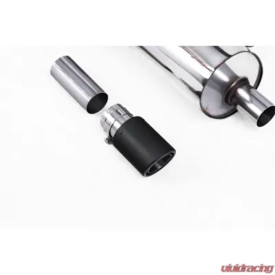 Milltek Particulate Filter-back GPF/OPF Resonated Carbon JET-90 Trim Ford Fiesta 2020-2023 - SSXFD396