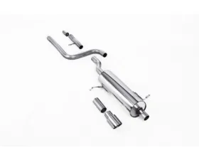 Milltek Particulate Filter-back GPF/OPF Resonated Polished GT-90 Trim Ford Fiesta 2020-2023
