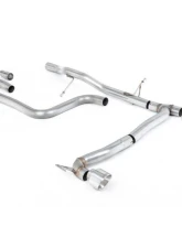 Milltek Particulate Filter-back GPF/OPF Non-Resonated Polished GT-100 Trims Ford Fiesta 2020-2023                                     - SSXFD405 - Image 2