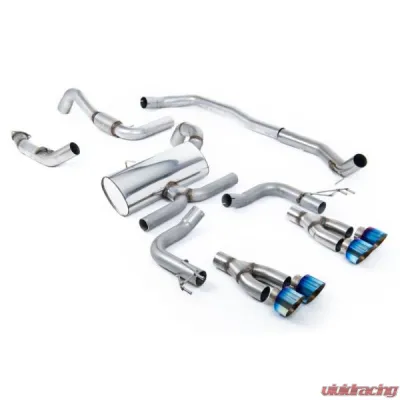 Milltek Catback Exhaust System Honda Civic Type R FK2 Turbocharged 2.0i-VTEC (RHD models only) 2015-2018 - SSXHO232