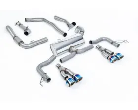 Milltek Catback Exhaust System Honda Civic Type R FK2 Turbocharged 2.0i-VTEC (LHD models only) 2015-2020