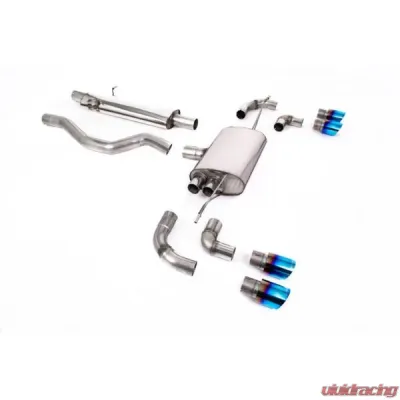 Milltek Cat-Back OPF/GPF GT-90 Burnt Titanium Trims Land Rover Defender 110 3.0 2020-2023 - SSXLR103
