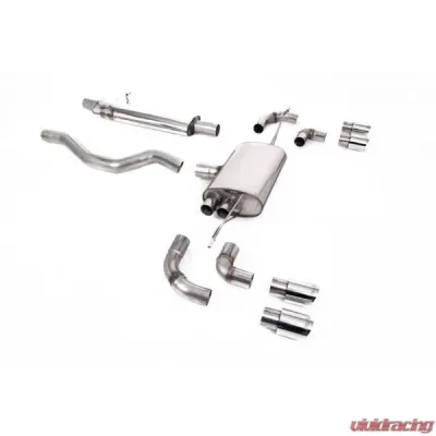 Milltek Cat-Back OPF/GPF GT-90 Polished Trims Land Rover Defender 110 2.0 2020-2023 - SSXLR130