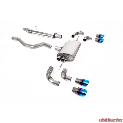 Milltek Cat-Back OPF/GPF GT-90 Burnt Titanium Trims Land Rover Defender 110 2.0 2020-2023 - SSXLR133