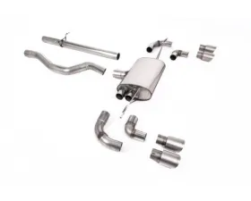 Milltek Cat-Back OPF/GPF Non-Resonated GT-90 Titanium Trims Land Rover Defender 110 2.0 2020-2023
