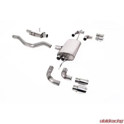 Milltek Cat-Back OPF/GPF GT-90 Polished Trims Land Rover Defender 90 2.0 I4 2020-2023 - SSXLR140
