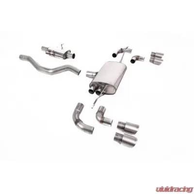 Milltek Cat-Back OPF/GPF GT-90 Titanium Trims Land Rover Defender 90 2.0 I4 2020-2023 - SSXLR142