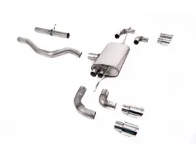Milltek Cat-Back OPF/GPF Non-Resonated GT-90 Polished Trims Land Rover Defender 90 2.0 I4 2020-2023