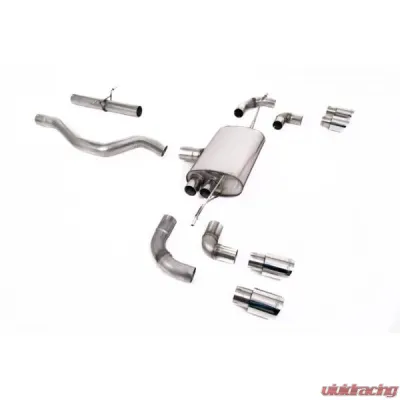 Milltek Cat-Back OPF/GPF Non-Resonated GT-90 Polished Trims Land Rover Defender 90 2.0 I4 2020-2023 - SSXLR145