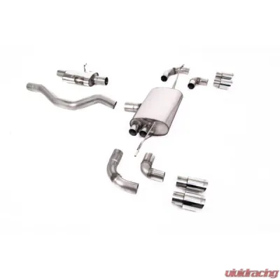 Milltek Cat-Back OPF/GPF GT-90 Polished Trims Land Rover Defender 90 3.0 I6 2020-2023 - SSXLR150