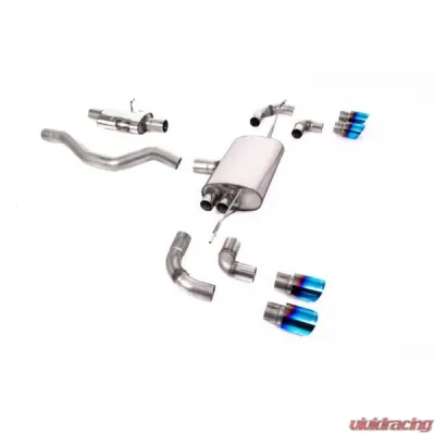 Milltek Cat-Back OPF/GPF GT-90 Burnt Titanium Trims Land Rover Defender 90 3.0 I6 2020-2023 - SSXLR153
