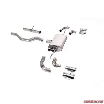 Milltek Cat-Back OPF/GPF Non-Resonated GT-90 Polished Trims Land Rover Defender 90 3.0 I6 2020-2023 - SSXLR155