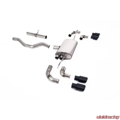 Milltek Cat-Back OPF/GPF Non-Resonated GT-90 Cerakote Black Trims Land Rover Defender 90 3.0 I6 2020-2023 - SSXLR156