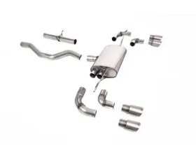 Milltek Cat-Back OPF/GPF Non-Resonated GT-90 Titanium Trims Land Rover Defender 90 3.0 I6 2020-2023