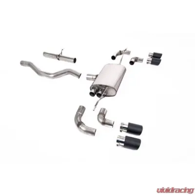 Milltek Cat-Back OPF/GPF Non-Resonated JET-90 Carbon Trims Land Rover Defender 90 3.0 I6 2020-2023 - SSXLR159
