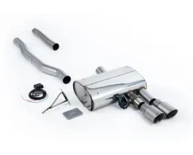 Milltek Cat-Back GPF Titanium GT-90 Trims - Valved System Mini Cooper S 2.0 Turbo LCI 2019-2023