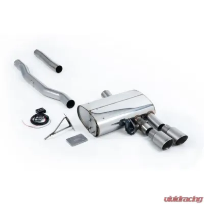 Milltek Cat-Back GPF Titanium GT-90 Trims - Valved System Mini Cooper S 2.0 Turbo LCI 2019-2023 - SSXM474