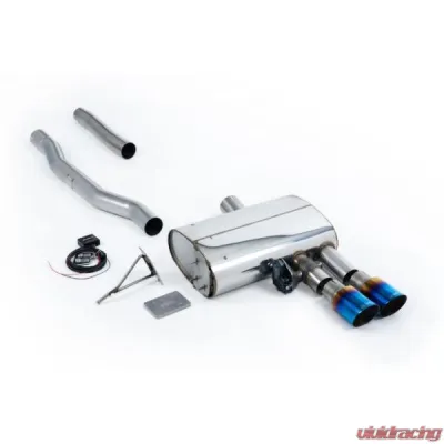 Milltek Cat-Back GPF Burnt Titanium GT-90 Trims - Valved System Mini Cooper S 2.0 Turbo LCI 2019-2023 - SSXM475