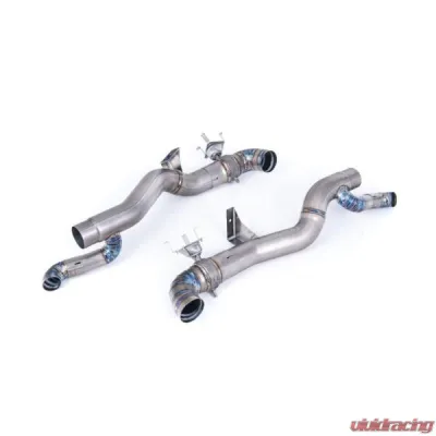 Milltek Rear Silencer Bypass Full Titanium Construction Porsche 992 3.0T Carrera S 2019-2023 - SSXPO156