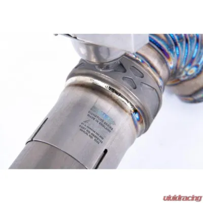 Milltek Rear Silencer Bypass Full Titanium Construction Porsche 992 3.0T Carrera S 2019-2023 - SSXPO156