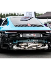 Milltek Rear Silencer Bypass Full Titanium Construction Porsche 992 3.0T Carrera S 2019-2023                                     - SSXPO156 - Image 7