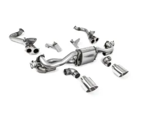Milltek Cat-Back GPF/OPF Bypass Polished GT-115 Trims Porsche Cayman 718 GT4 4.0 2020-2023