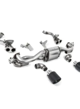 Milltek Cat-Back GPF/OPF Bypass Carbon JET-115 Trims Porsche Cayman 718 GT4 4.0 2020-2023                                     - SSXPO166 - Image 2
