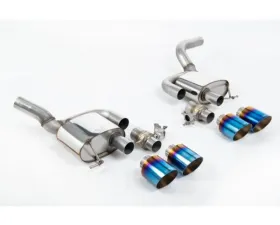 Milltek Valve Rear Silencers Burnt Titanium GT-115 Trims Porsche Macan 2.9 V6 GTS | Turbo 2019-2023