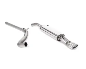 Milltek Catback Seat Ibiza 1.9 TDi 130PS and 160PS 2003-2007