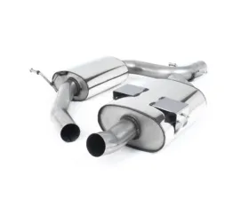 Milltek Resonated Catback Exhaust System Seat Leon Cupra K1 2007-2009