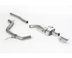 Milltek Catback Exhaust System Seat Leon FR 2.0 TDi 170PS DPF 2005-2013