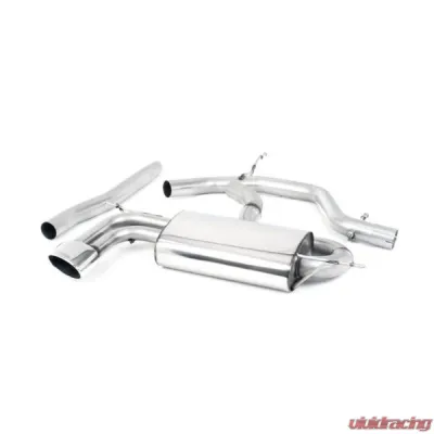 Seat Leon FR 2.0 TDi 170PS DPF 2005-2013 Cat-back Exhaust - Cupra Style Oval Trim Seat Leon FR 2.0 TDi 170PS DPF 2005-2013 Cat-back Exhaust - Cupra Style Oval Trim
