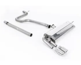 Milltek Non-Resonated Catback Exhaust System Seat Leon FR 1.4 TSI SC and 5-door 2013-2018