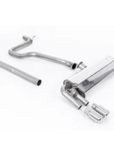 Milltek Non-Resonated Catback Exhaust System Seat Leon FR 1.4 TSI SC and 5-door 2013-2018                                     - SSXSE186 - Image 2
