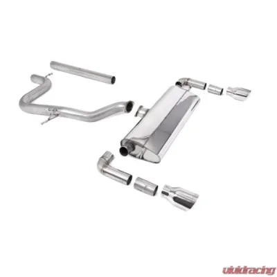 Milltek Cat-Back Non-Resonated GT-100 Polished Trims Seat Leon Cupra R 2018-2020 - SSXSE240
