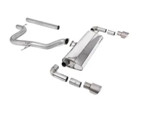 Milltek Cat-Back Non-Resonated GT-100 Titanium Trims Seat Leon Cupra R 2018-2020