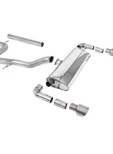 Milltek Cat-Back Non-Resonated GT-100 Titanium Trims Seat Leon Cupra R 2018-2020                                     - SSXSE242 - Image 2