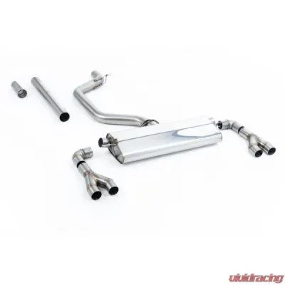 Milltek Cat-Back GPF/OPF 80mm Non-Resonated Seat Leon Cupra Leon Mk4 Hatch 300ps 2021-2023 - SSXSE257